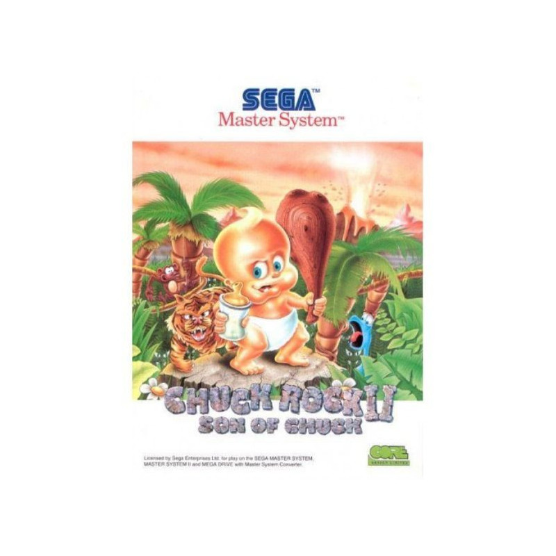 Chuck Rock II 2 (sin manual) - Master System Chuck Rock II 2 (sin manual) - Master System