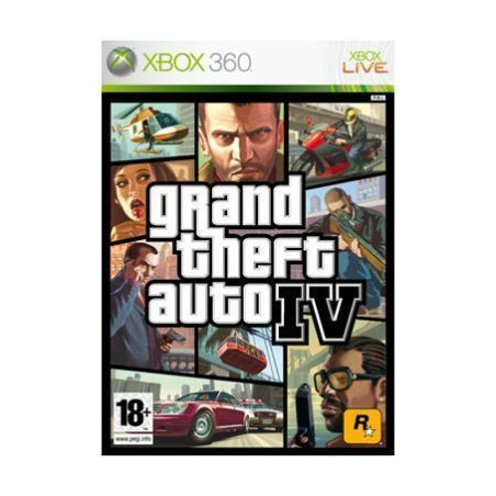 Grand Theft Auto IV (sin manual) (GTA) (SP) X360