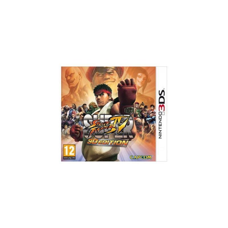 Super Street Fighter IV - 3DS - Es Super Street Fighter IV - 3DS - Es