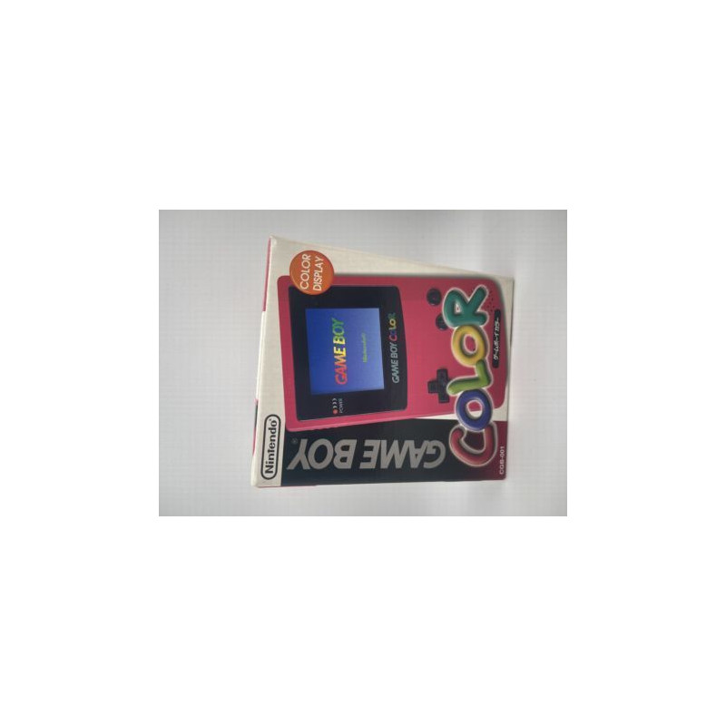 Consola Nintendo Game Boy Color roja (con caja y manual) Consola Nintendo Game Boy Color roja (con caja y manual)