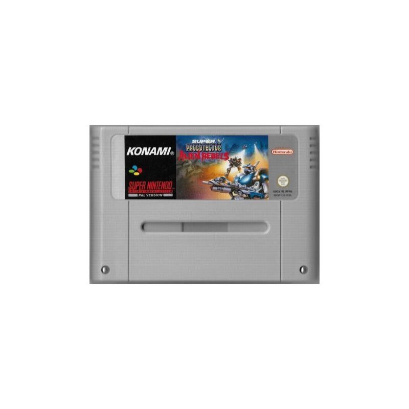 Super Probotector Alien Rebels (cartucho) (SP) - SNES