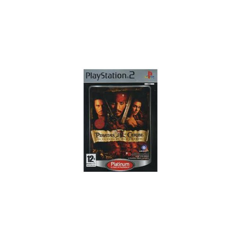 Piratas del Caribe: La Leyenda de Jack Sparrow Platinum (sin manual) - PS2 Piratas del Caribe: La Leyenda de Jack Sparrow Platinum (sin manual) - PS2