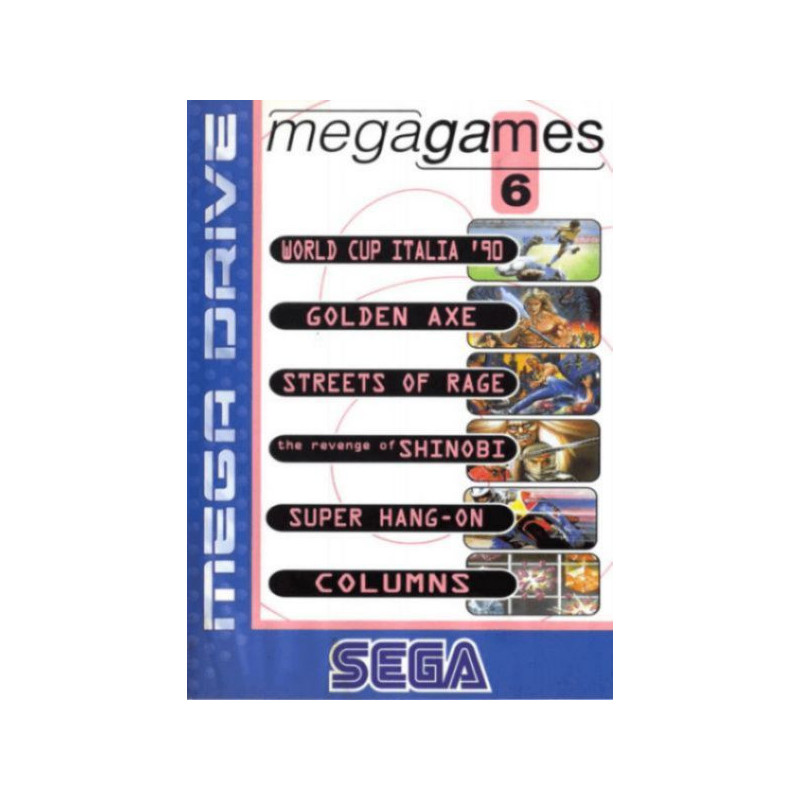 Mega Games 6 - Mega Drive Mega Games 6 - Mega Drive