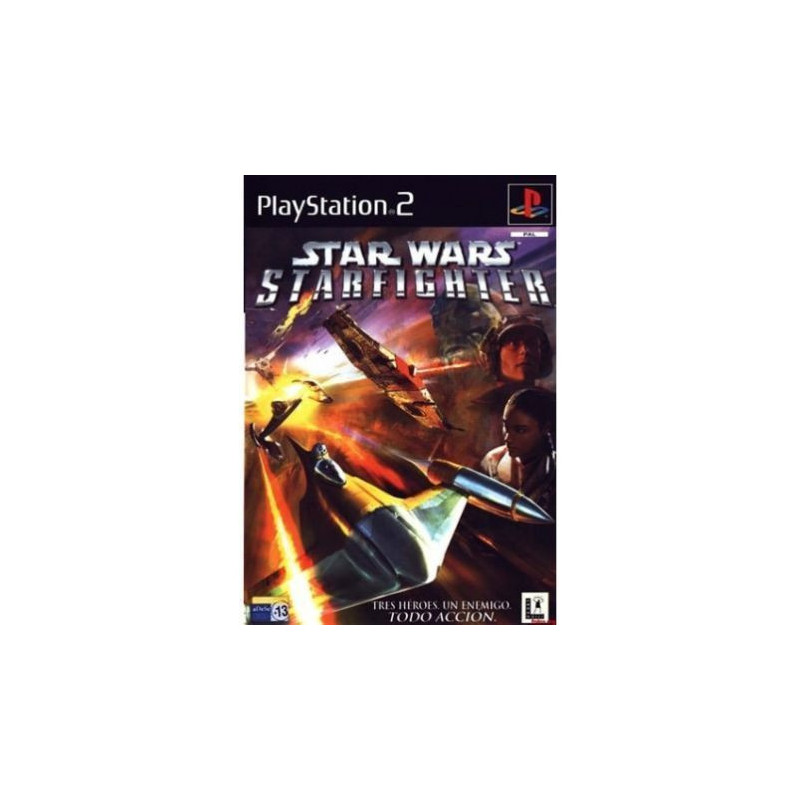 Star Wars Starfighter (sin manual) - PS2 Star Wars Starfighter (sin manual) - PS2