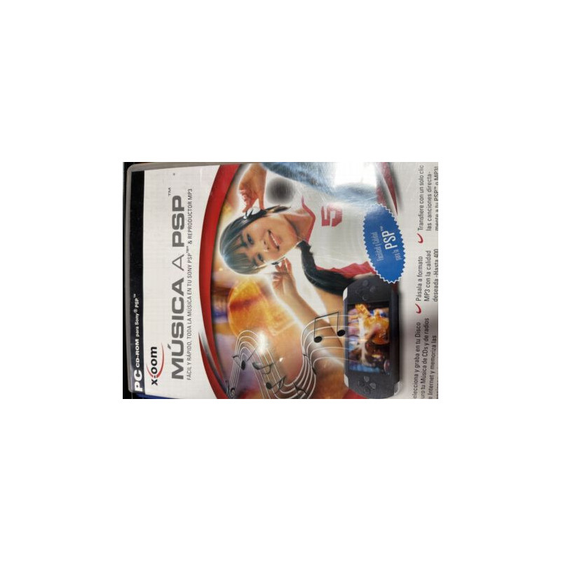 Música a PSP - CD PC Música a PSP - CD PC