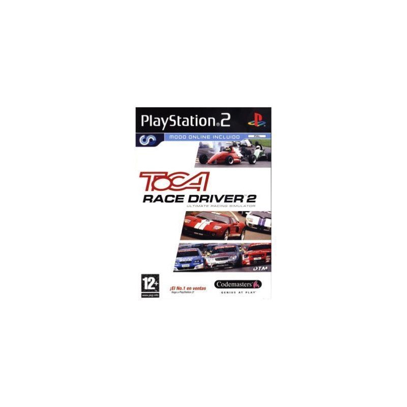 Toca Race Driver - Sin manual - 2 PS2 Toca Race Driver - Sin manual - 2 PS2
