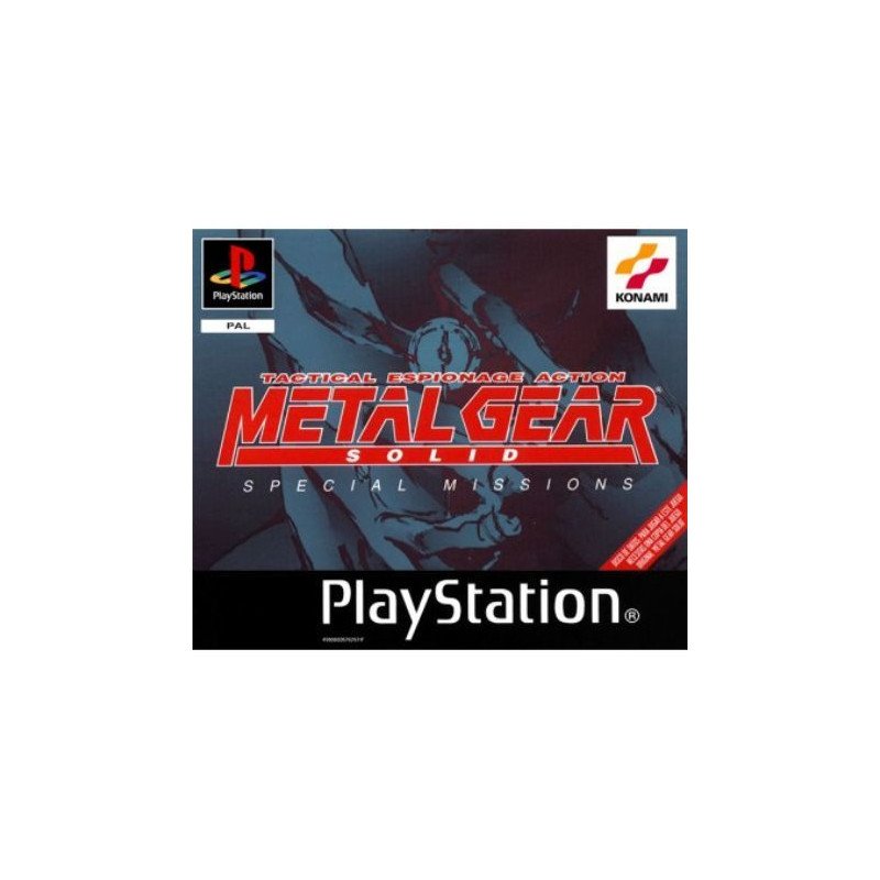 Metal Gear Solid Special Missions (SP) (sin manual)- PS1 Metal Gear Solid Special Missions (SP) (sin manual)- PS1