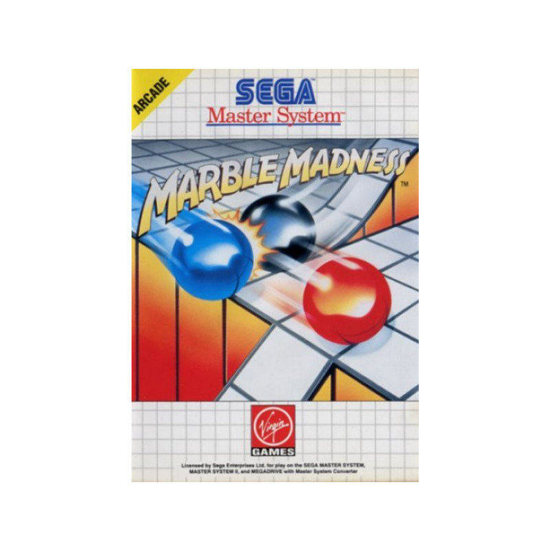 Marble Madness (sin manual) - Master System Marble Madness (sin manual) - Master System
