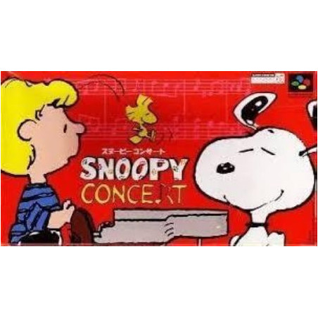 Videojuego SNOOPY CONCERT para Super Famicom - RetroPlayZone