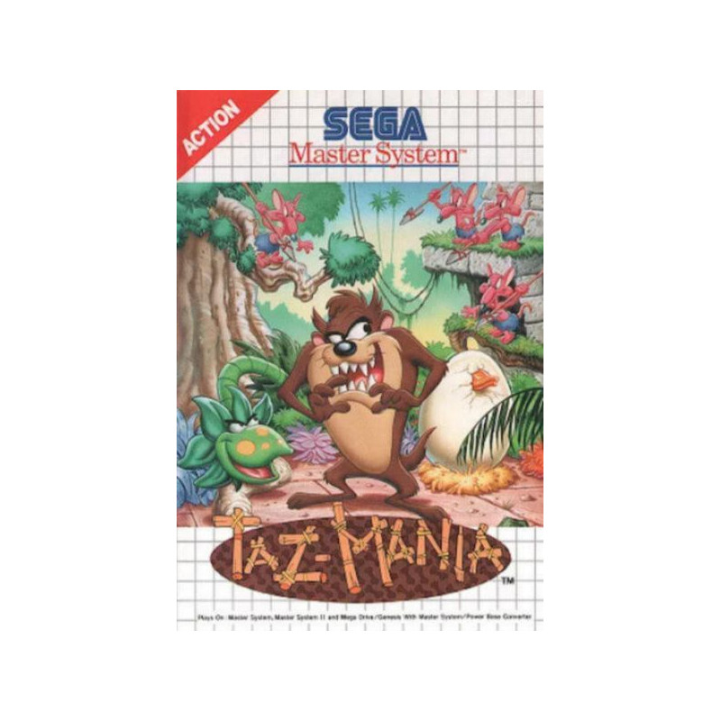 Taz-mania (sin manual) - Master System Taz-mania (sin manual) - Master System
