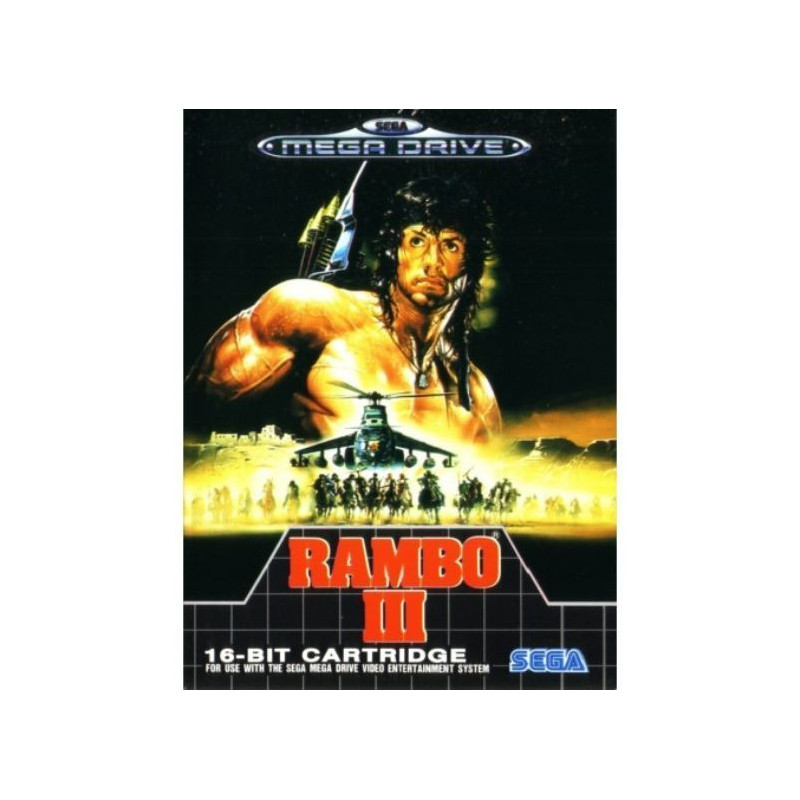 Rambo III (sin manual) - Mega Drive Rambo III (sin manual) - Mega Drive
