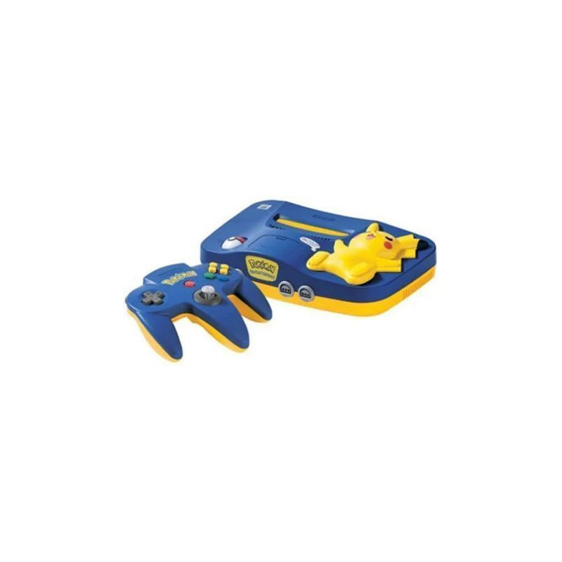 Consola Nintendo 64 Ed.Pikachu N64 (sin caja) Consola Nintendo 64 Ed.Pikachu N64 (sin caja)