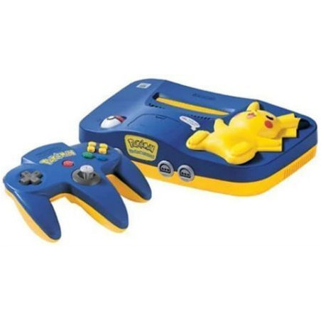 Consola Nintendo 64 Ed.Pikachu N64 (sin caja) 