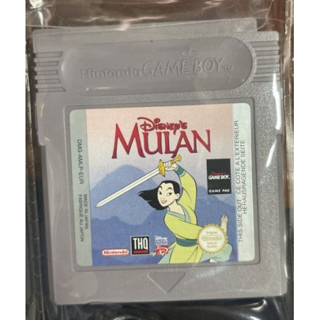 Videojuego Disney's Mulan para GameBoy | Aventura y Nostalgia