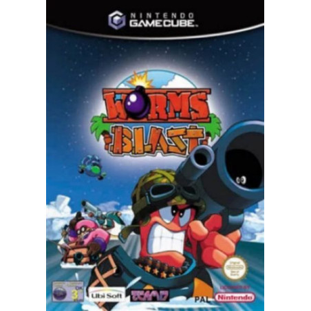 Videojuego WORMS BLAZT para GameCube | RetroPlayZone