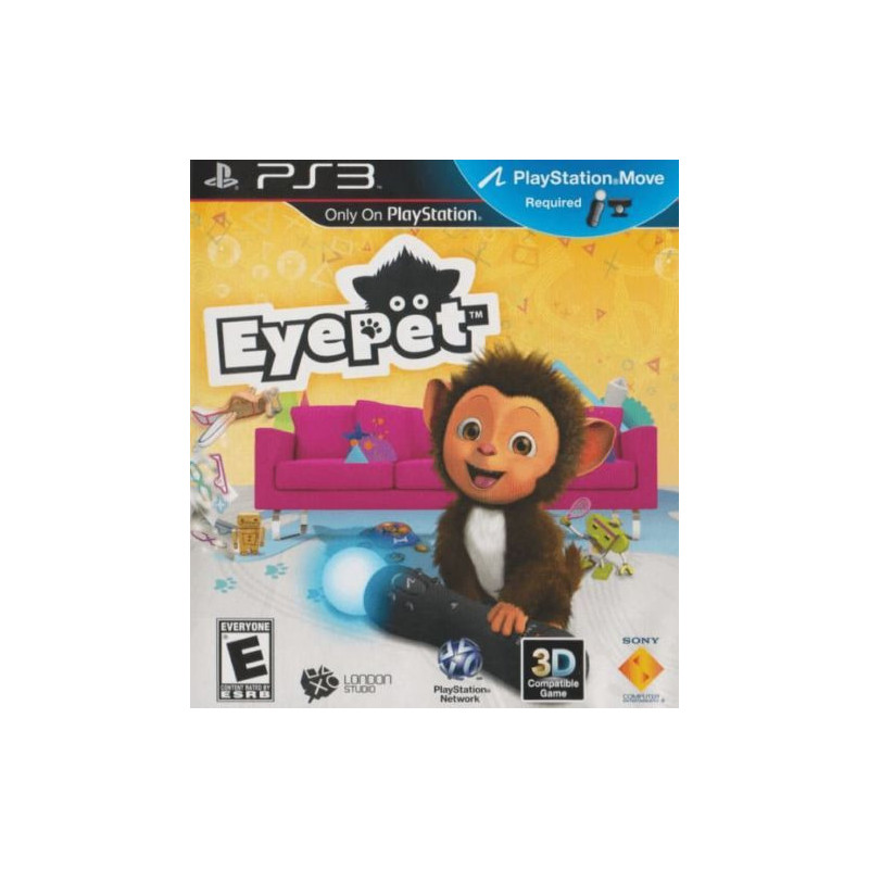 Eye Pet Move Edition (sin portada) (ESP) PS3 Eye Pet Move Edition (sin portada) (ESP) PS3
