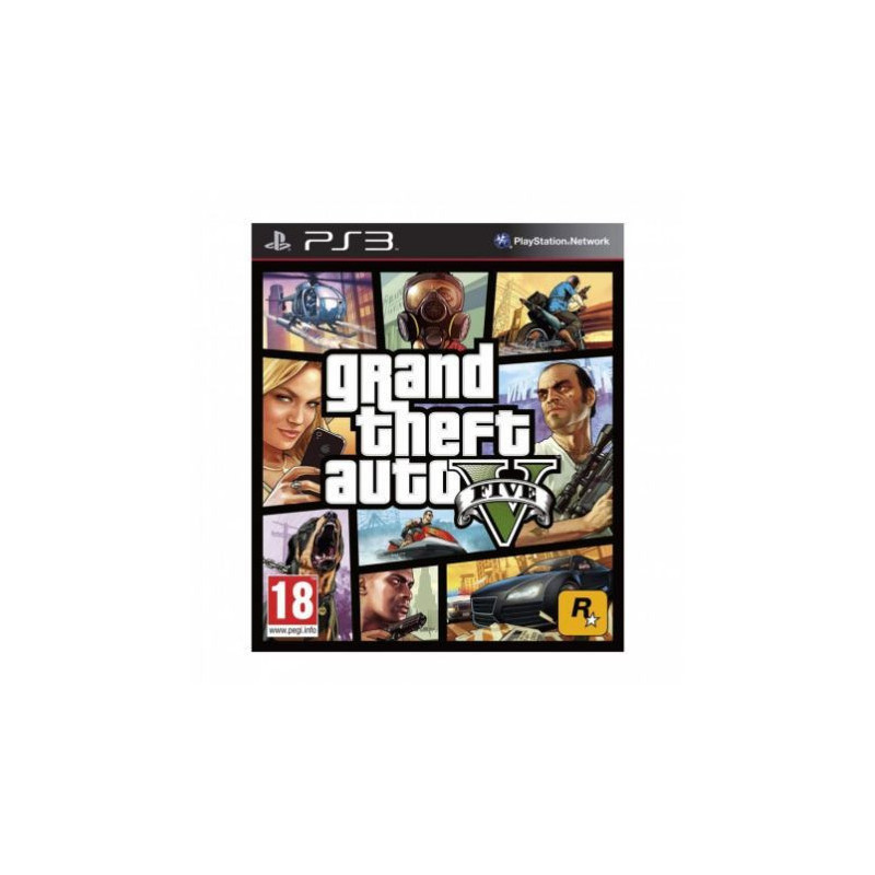 Grand Theft Auto V (GTA 5) (Sin DLC) - PS3 Grand Theft Auto V (GTA 5) (Sin DLC) - PS3