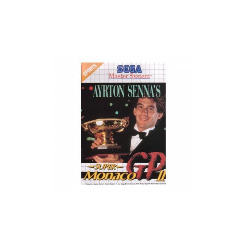 Ayrton Senna's Super Monaco GP II (sin manual) MS Ayrton Senna's Super Monaco GP II (sin manual) MS