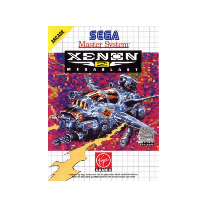 Xenon 2 Megablast (sin manualk) (descolorido) -MS Xenon 2 Megablast (sin manualk) (descolorido) -MS