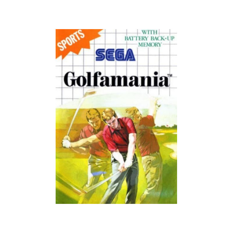 Golfamania - Master System Golfamania - Master System