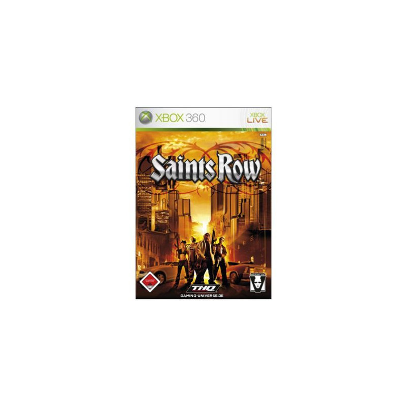 Saints Row (sin manual) X360 Saints Row (sin manual) X360
