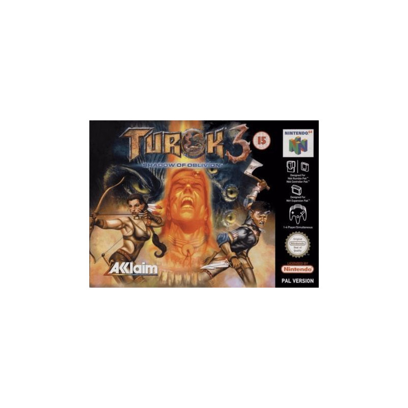 Turok 3 - Shadow of Oblivion (ESP) - N64 Turok 3 - Shadow of Oblivion (ESP) - N64