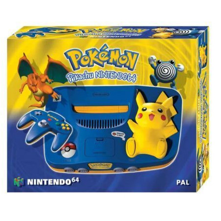 Comprar consola Nintendo 64 Ed.Pikachu N64 con caja | RetroPlayZone