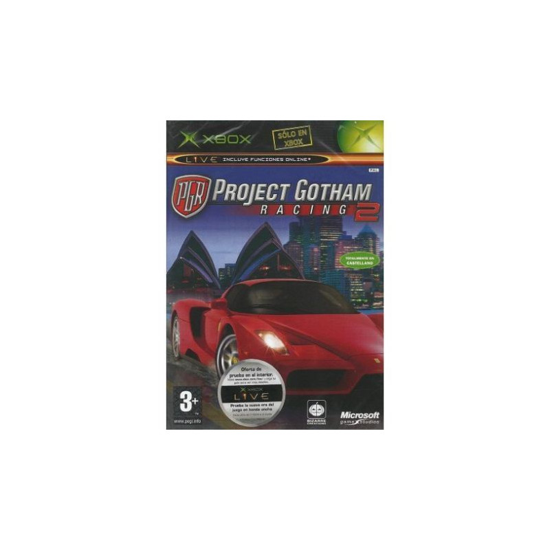 Project Gotham Racing 2 (ESP) - XBOX Classic Project Gotham Racing 2 (ESP) - XBOX Classic