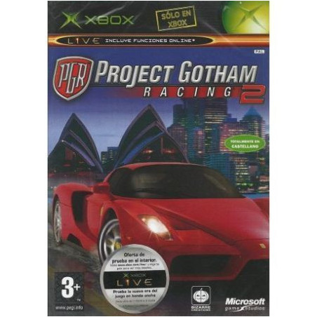 Videojuego Project Gotham Racing 2 para XBOX classic