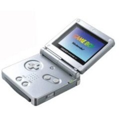 Consola Nintendo Game Boy Advance SP (plateada)