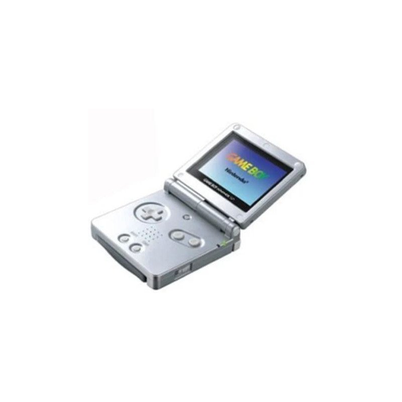 Consola Nintendo Game Boy Advance SP (plateada)