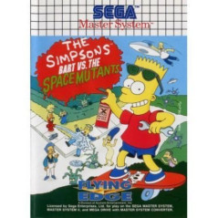 Videojuego The Simpsons Bart Vs The Space Mutants para Master System