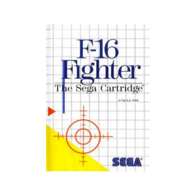 F-16 Fighter (sin manual) Master System F-16 Fighter (sin manual) Master System
