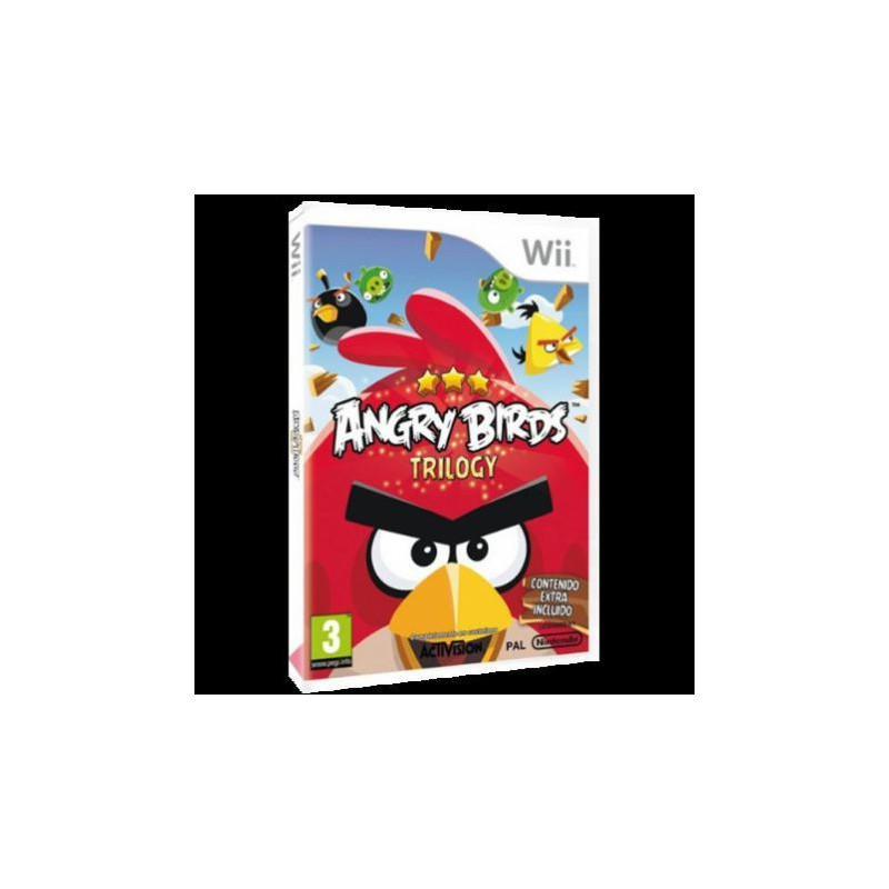 Angry Birds Trilogy (sin manual) ES Wii