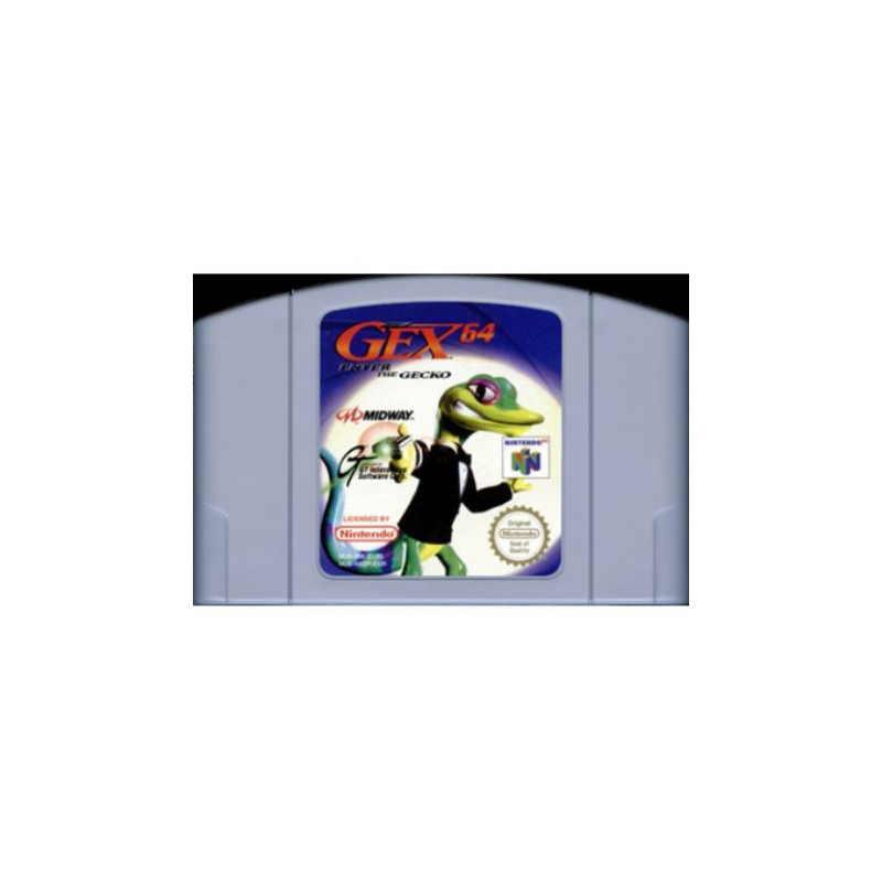 Gex 64 Enter The Gecko (cartucho) N64 Gex 64 Enter The Gecko (cartucho) N64