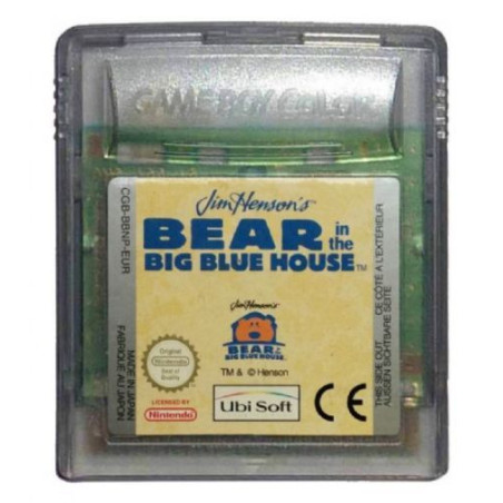 Videojuego Bear in the Big Blue House para GameBoy Color | Diviértete y Aprende