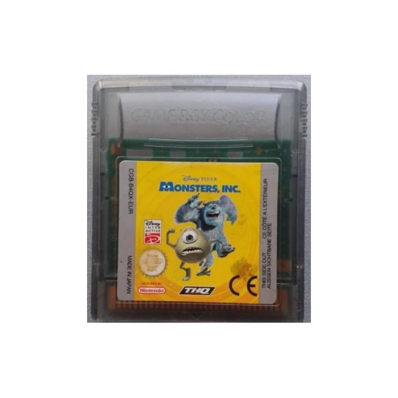 Pixar Monsters INC (cartucho) GB Color Pixar Monsters INC (cartucho) GB Color