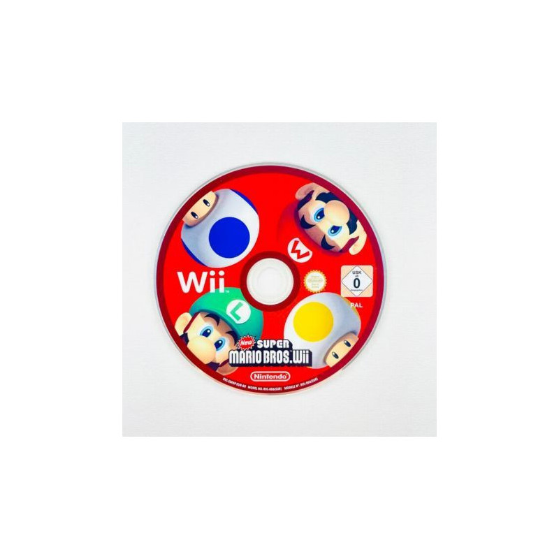 Super Mario Bros Wii (sólo CD)