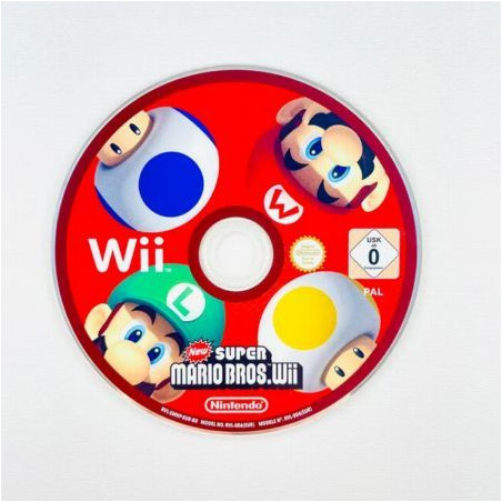 Super Mario Bros Wii (sólo CD)