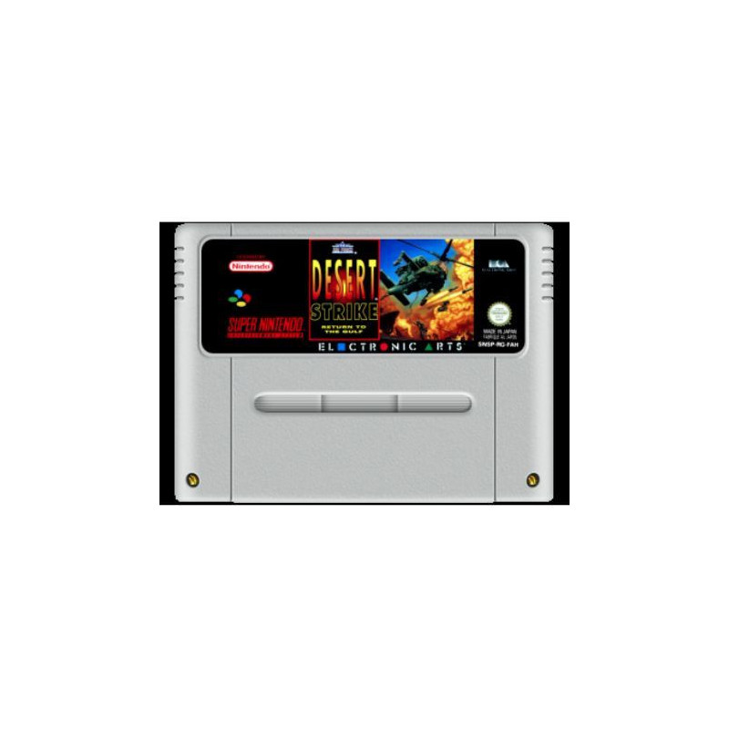 Desert Strike Return to the Gulf(ESP)(cartucho) SNES