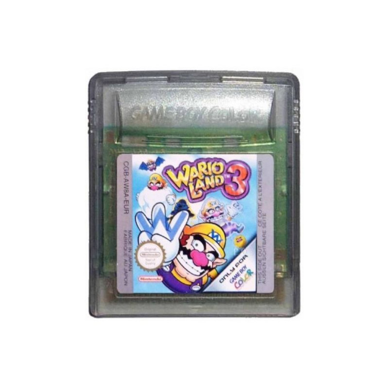 Wario Land 3 (cartucho) GB Color Wario Land 3 (cartucho) GB Color