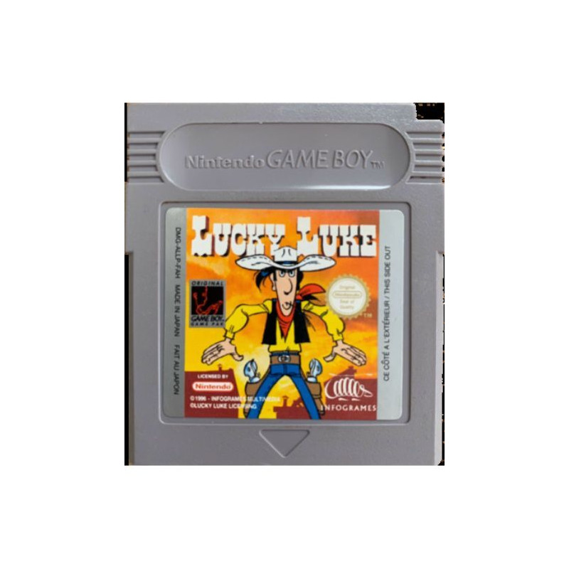 Lucky Luke (cartucho) (pegat.tocada) Game Boy Lucky Luke (cartucho) (pegat.tocada) Game Boy