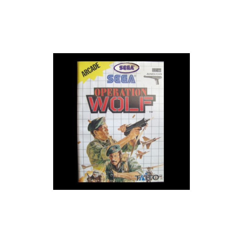 Operation Wolf (sin manual)(portada tocada) Master