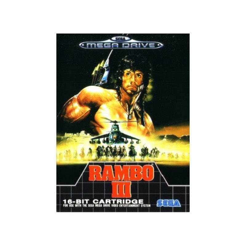 Rambo III Mega Drive Rambo III Mega Drive