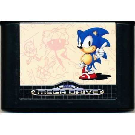 Sonic The Hedgehog  (cartucho)  Mega Drive
