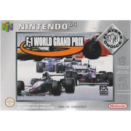 F1 World Grand Prix (sin insert)  N64