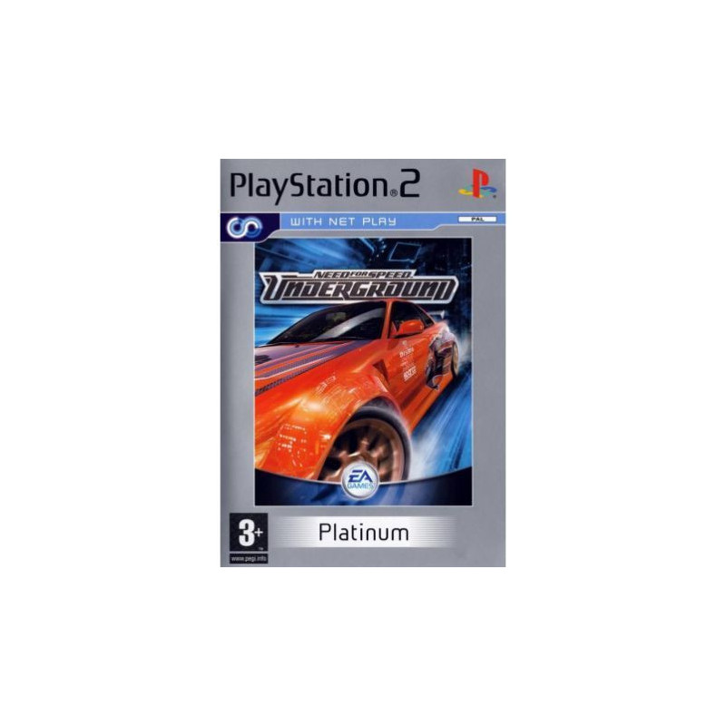 Need for Speed Underground Platinum (ESP) PS2 Need for Speed Underground Platinum (ESP) PS2