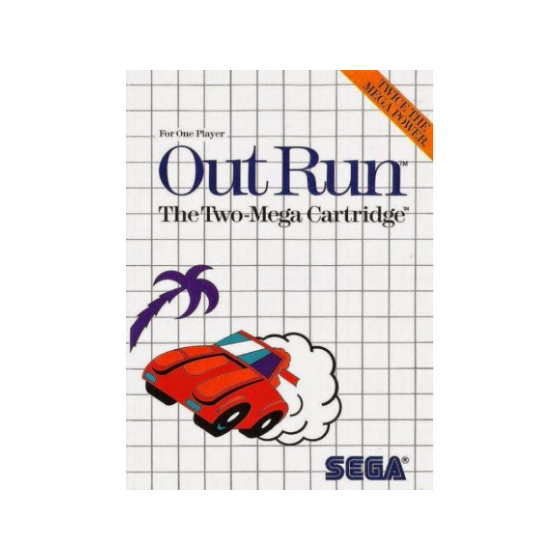 Outrun (portada tocada) (sin manual) Master System