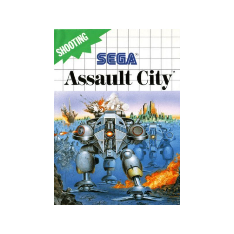 Assault City (portada tocada)  Master System