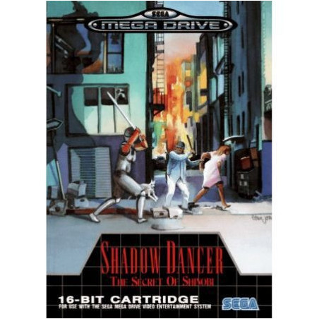 Shadow Dancer the Secret of the Shinobi Mega Drive